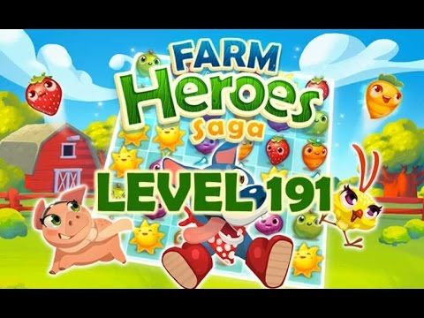 Video guide by AppTipper: Farm Heroes Saga Level 191 #farmheroessaga