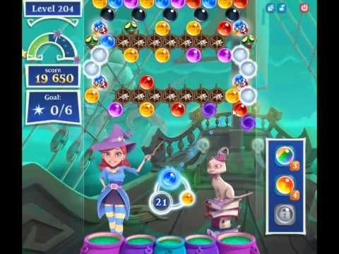 Video guide by skillgaming: Bubble Witch Saga 2 Level 204 #bubblewitchsaga