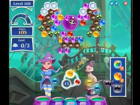 Video guide by skillgaming: Bubble Witch Saga 2 Level 209 #bubblewitchsaga