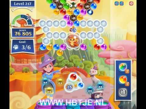 Video guide by fbgamevideos: Bubble Witch Saga 2 Level 217 #bubblewitchsaga