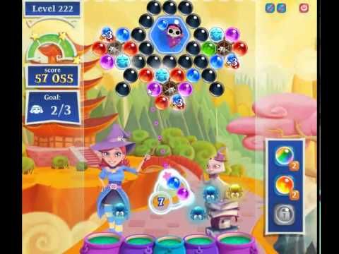 Video guide by skillgaming: Bubble Witch Saga 2 Level 222 #bubblewitchsaga