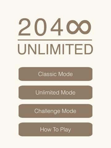 2048 Unlimited FREE game screenshot