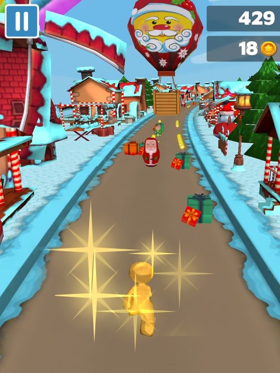 3D Ginger-bread Christmas Running Game For Awesome Kid-s Free Version