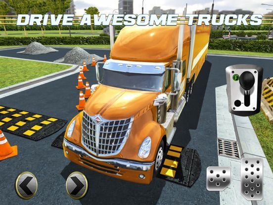 3D Monster Trucker Parking Simulator Game game screenshot