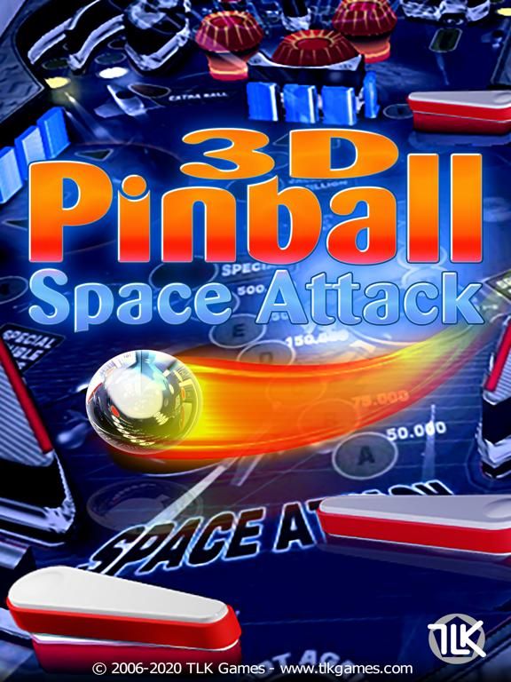 3D Pinball Space Attack game screenshot
