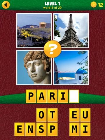 4 Pics: Find the odd word II