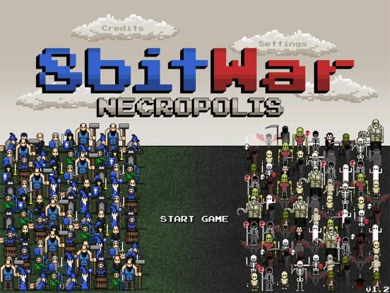 8bitWar: Necropolis game screenshot