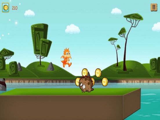 A Baby Dino Run game screenshot