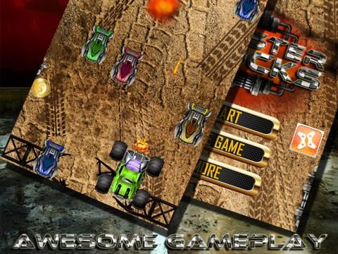 A Monster Truck Run: Offroad Speed Racing Game