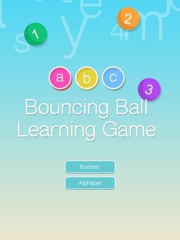 ABC 123 Bouncing Ball Learning Game