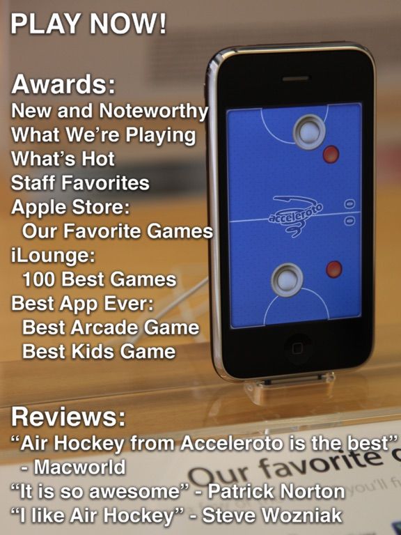 Air Hockey Gold game screenshot