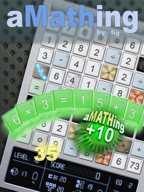 AMathing Numbers: a brain training math puzzle game