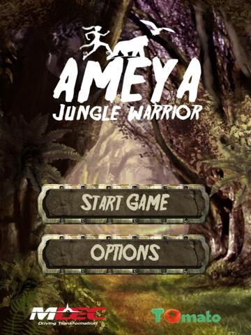 Ameya Jungle Warrior game screenshot