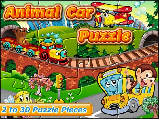Animal Car Games for Kids Free