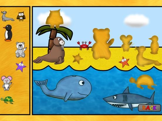 Animal Games for Kids: Puzzles HD game screenshot