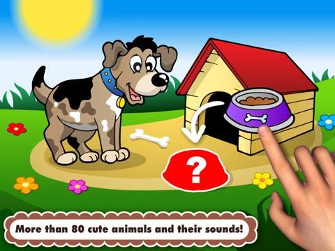 Animal Preschool Shape Builder Puzzles game screenshot