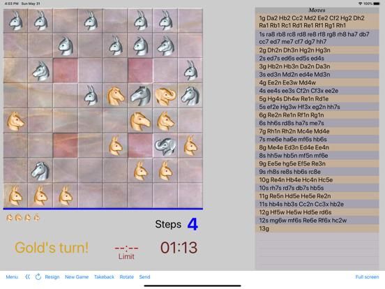 Arimaa Trainer game screenshot