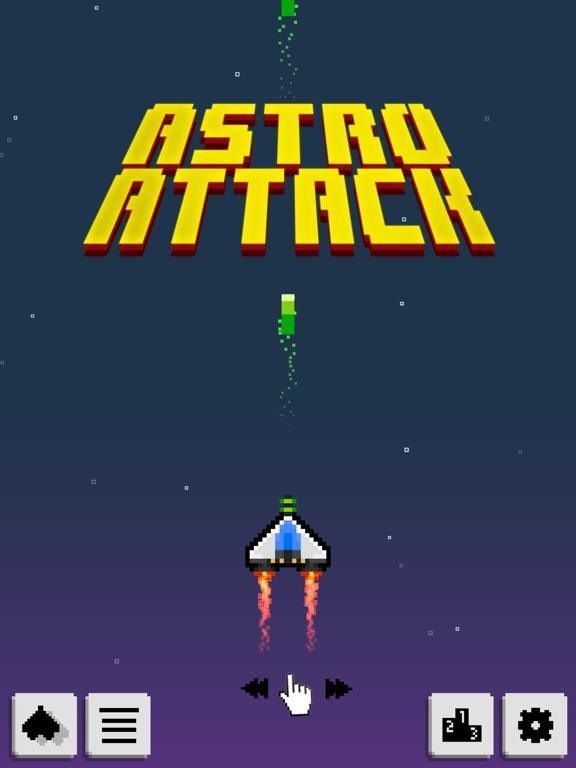 Astro Attack game screenshot