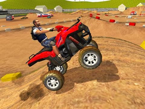 ATV Stunt Bike Race Free game screenshot