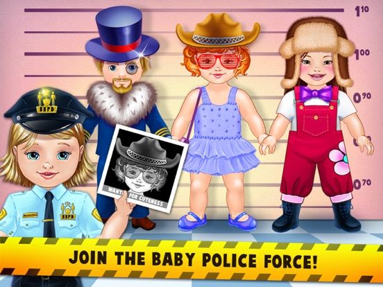 Baby Cops game screenshot