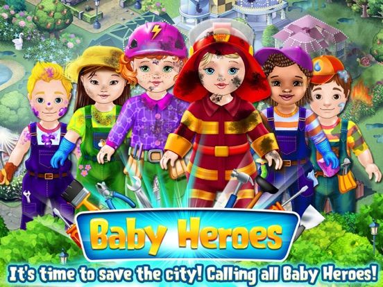 Baby Heroes: Professional Babies Save the City & the Day game screenshot