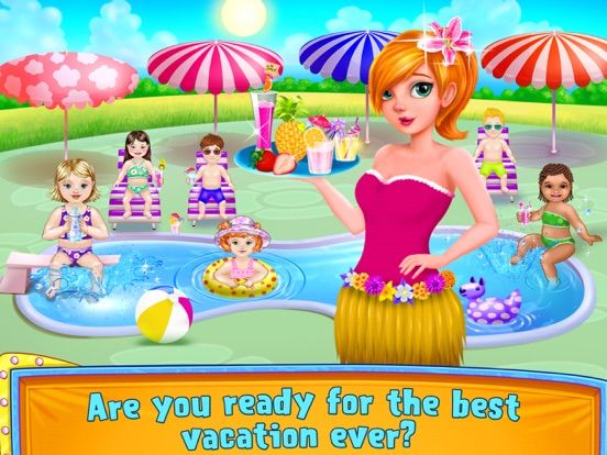 Baby Vacation game screenshot