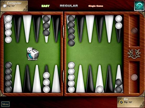 Backgammon plus game screenshot