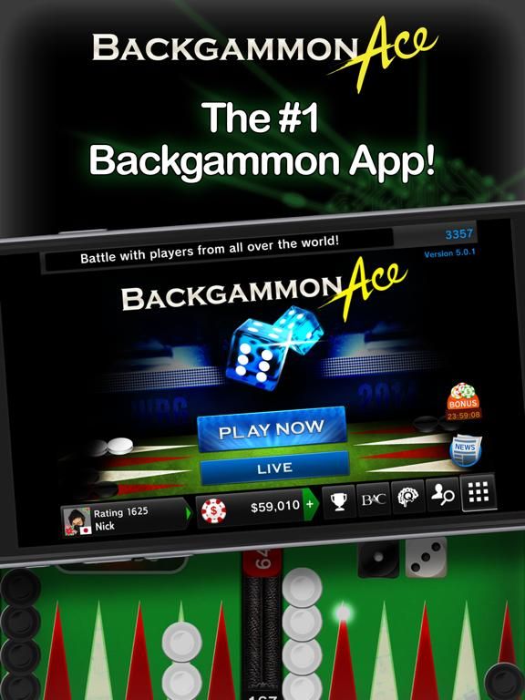 BackgammonAce game screenshot