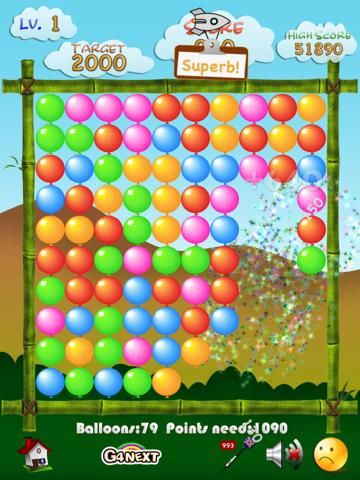 Balloon game screenshot
