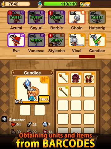 Barcode Kingdom game screenshot