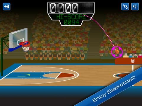 Basketmania game screenshot