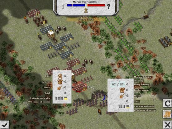 Battles of the Ancient World game screenshot