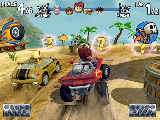 Beach Buggy Racing game screenshot