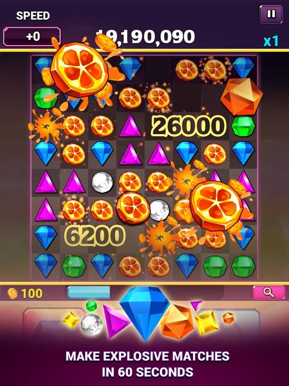 Bejeweled Blitz game screenshot