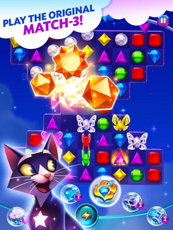 Bejeweled Stars game screenshot