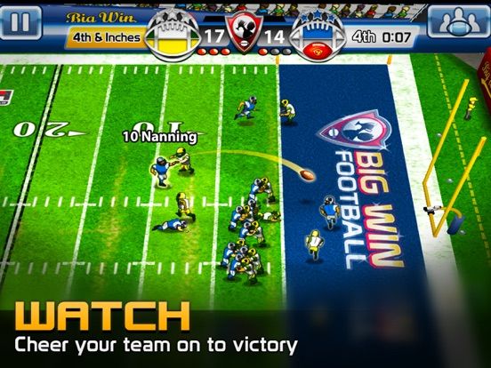 Big Win Football 2015 game screenshot