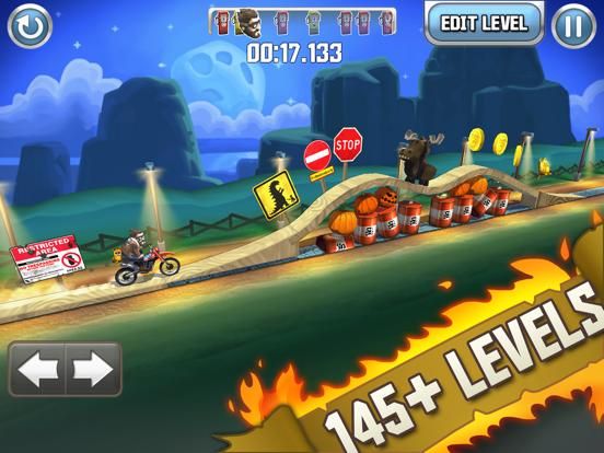Bike Baron game screenshot