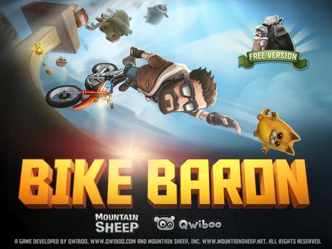 Bike Baron Free game screenshot