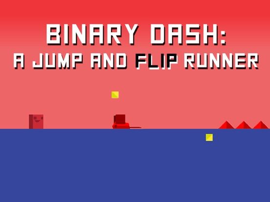 Binary Dash game screenshot