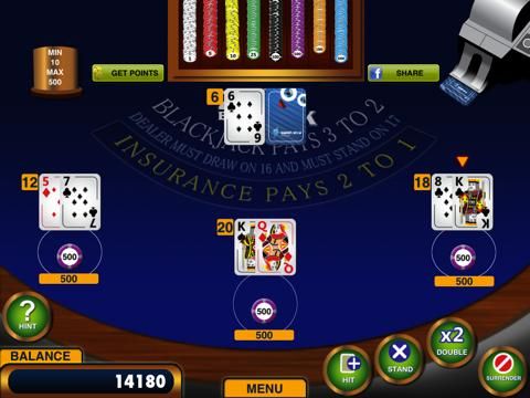Blackjack 21 plus Free Casino-style Blackjack game game screenshot