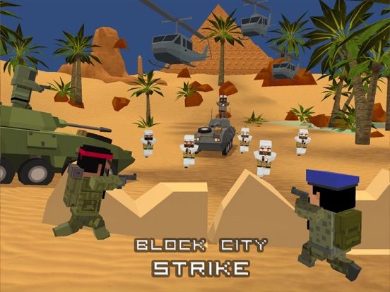 Block city strike 2 game screenshot