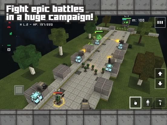 Block Fortress: War game screenshot