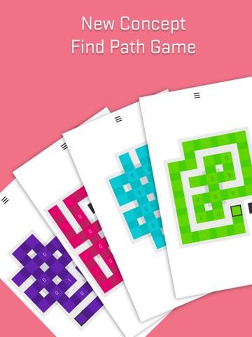 BlockTile:new concept find path game game screenshot