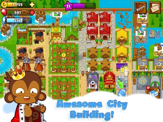 Bloons Monkey City game screenshot