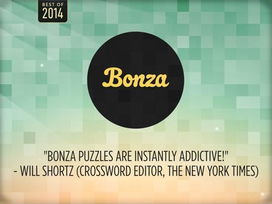 Bonza Word Puzzle game screenshot