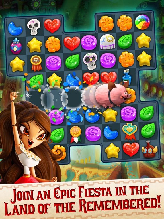 Book of Life: Sugar Smash game screenshot