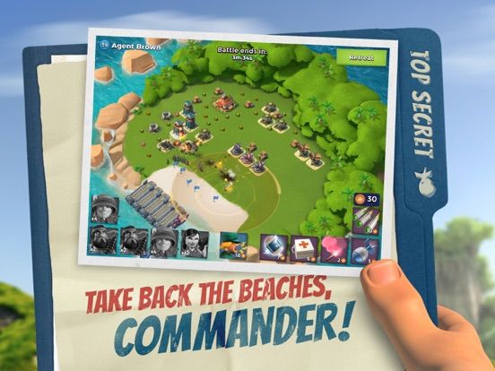 Boom Beach game screenshot