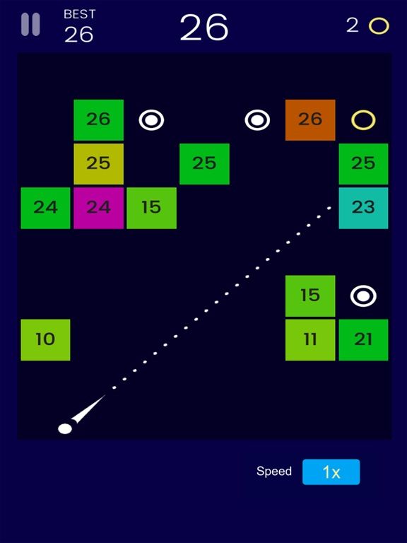 Boomerang Balls game screenshot