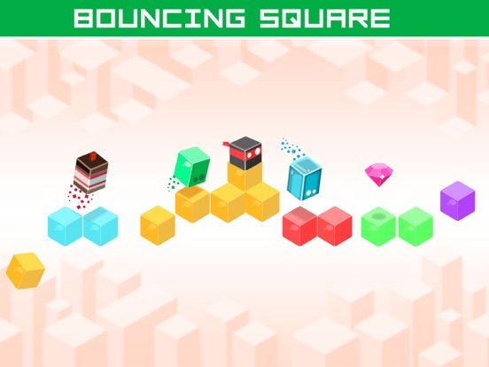 Bouncing Square game screenshot