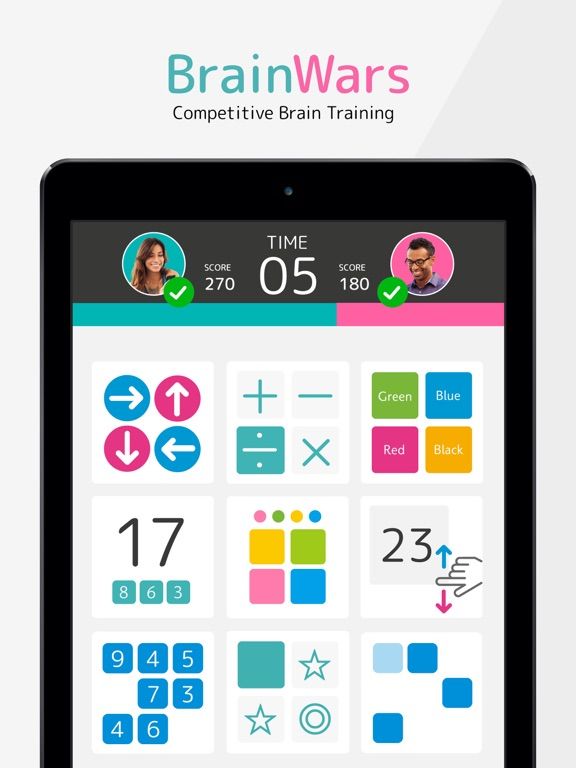 BrainWars: The Concentration Battle Game Brain Wars